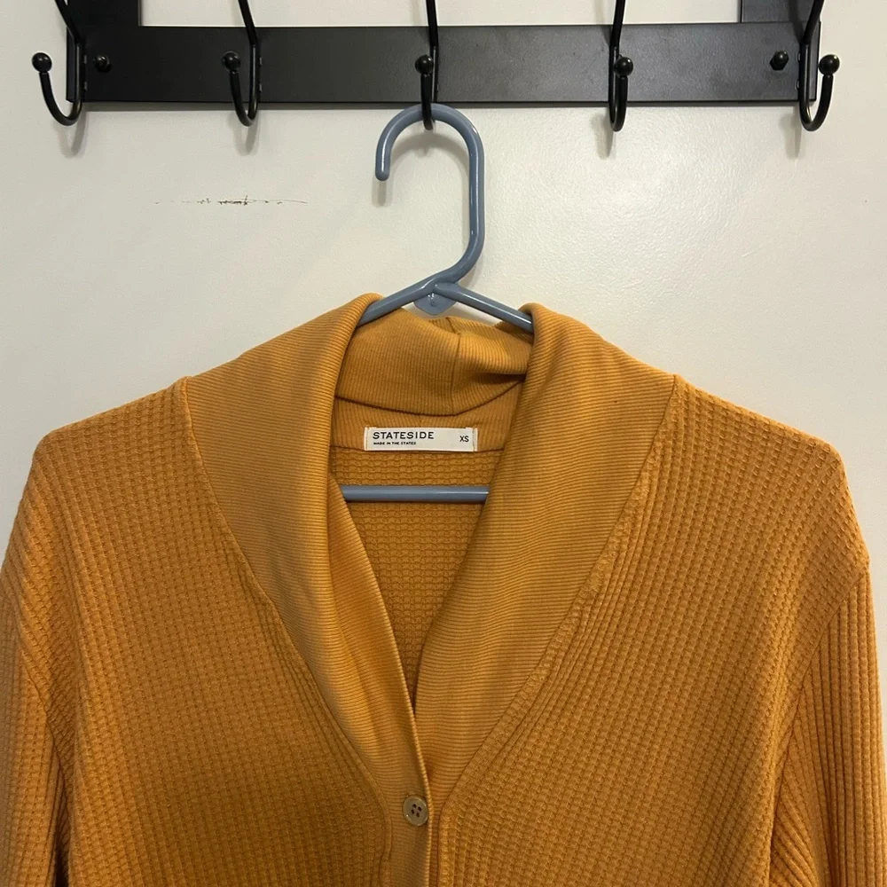 Stateside Neppy Open Front Cardigan
